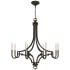 Visual Comfort Mykonos 8 Light 37" Wide Chandelier Aged Iron