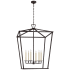 Visual Comfort Darlana 51" XXL Lantern by Chapman & Myers Aged Iron