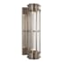 Visual Comfort Gracie 19" Linear LED Sconce with Clear Glass by Chapman & Myers Antique Nickel / Clear Glass