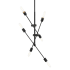 Visual Comfort Axis 6 Light 35" Wide Abstract Sputnik Chandelier Midnight Black