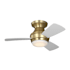 Visual Comfort Ikon 32" 3 Blade Indoor LED Ceiling Fan Burnished Brass