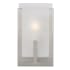 Visual Comfort Syll 9" Tall Bathroom Sconce Brushed Nickel