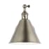Visual Comfort Salem 11" Tall Bathroom Sconce Antique Brushed Nickel