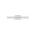 Visual Comfort Dex 24" Wide Bath Bar with Frosted Glass Shade Brushed Nickel