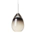 Visual Comfort Alina 4" Wide LED Mini Pendant with Smoked Glass Shade Antique Bronze