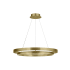 Visual Comfort Grace Single Light 36" Wide LED Ring Chandelier Aged Brass / 3000K