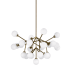 Visual Comfort Mara 25 Light LED Chandelier Aged Brass