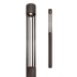 Visual Comfort Turbo Integrated LED Shaded Post Light Bronze / 3000K / 20 Degree Narrow