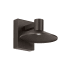 Visual Comfort Ash 8" Tall LED Wall Sconce with Tapered Shade Bronze