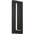 Visual Comfort Aspen 15" Tall LED Outdoor Wall Sconce Black