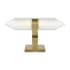 Visual Comfort Langston 8" Tall LED Tree Table Lamp Plated Brass