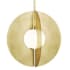 Visual Comfort Orbel 22" Wide Pendant Natural Brass