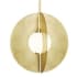 Visual Comfort Orbel 22" Wide LED Pendant Natural Brass