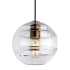 Visual Comfort Sedona Single Light 7-1/2" Wide Mini Pendant Aged Brass / Clear