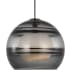 Visual Comfort Sedona 13" Wide LED Pendant Nightshade Black