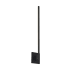 Visual Comfort Klee 27" Tall LED Wall Sconce with Acrylic Shade - ADA Compliant Nightshade Black