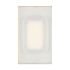 Visual Comfort Milley 7" Tall LED Wall Sconce with Shade Natural Brass