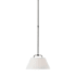 Visual Comfort Serrato 14" Wide LED Pendant Bronze / Silk
