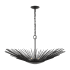 Visual Comfort Helios 32" Wide Pendant Aged Iron