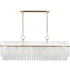 Visual Comfort Beckett 48" Wide Chandelier Burnished Brass