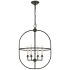 Visual Comfort Desmond 21" Open Oval Lantern by E. F. Chapman Aged Iron