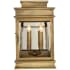Visual Comfort Linear 15" Outdoor Wall Light by E. F. Chapman Antique Burnished Brass
