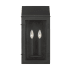 Visual Comfort Hingham 20" Tall Outdoor Wall Sconce Textured Black