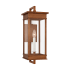 Visual Comfort Cupertino 19" Tall Outdoor Wall Sconce Natural Copper