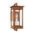 Visual Comfort Cupertino 15" Tall Outdoor Wall Sconce Natural Copper