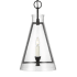 Visual Comfort Keystone 11" Wide Taper Candle Pendant Aged Iron