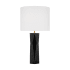 Visual Comfort Fernwood 1-Light Medium Table Lamp by Drew & Jonathan Gloss Black