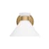 Visual Comfort Belcarra 1-Light Vanity by Drew & Jonathan Satin Brass