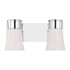 Visual Comfort Roy 2-Light Medium Vanity by Drew & Jonathan Chrome
