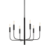 Visual Comfort Brianna 6 Light 24" Wide Chandelier Aged Iron