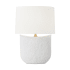 Visual Comfort Cenotes 28" Tall LED Vase Table Lamp Matte White Ceramic