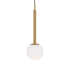 Visual Comfort Nodes 18" Wide Pendant Burnished Brass