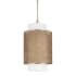 Visual Comfort Sawyer 15" Wide LED Pendant by Kate Spade New York Blonde Rattan