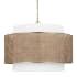 Visual Comfort Sawyer 4 Light 32" Wide LED Pendant by Kate Spade New York Blonde Rattan