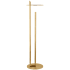 Visual Comfort Fielle 66" Tall LED Accent Floor Lamp Natural Brass