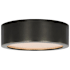 Visual Comfort Cerne 5" Wide LED Flush Mount Ceiling Fixture Dark Bronze