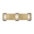 Visual Comfort Esfera 21" Tall LED Wall Sconce Natural Brass