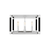 Visual Comfort Hadley 4 Light 15" Wide Flush Mount Ceiling Fixture Polished Nickel