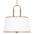 Visual Comfort Katie 26" Wide Pendant Time Worn Brass