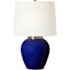 Visual Comfort Lilian 27" Tall Vase Table Lamp Crystal Cobalt