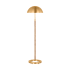 Visual Comfort Balleroy 56" Tall LED Floor Lamp Burnished Brass