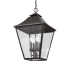 Visual Comfort Galena 4 Light 13" Wide Taper Candle Pendant Sable