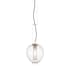 Visual Comfort Taro 13" Wide Pendant Antique Burnished Brass / Clear Glass
