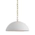 Visual Comfort Elliot 23" Wide Pendant Matte White
