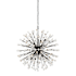 Visual Comfort Lys 18 Light 42" Wide Abstract Sputnik Chandelier Bronze / Alabaster