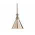 Visual Comfort Boston 7" Pendant Light by E. F. Chapman Polished Nickel
